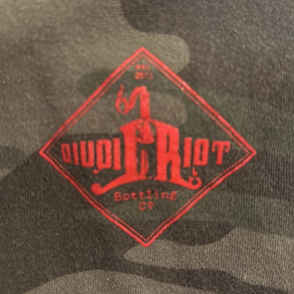 Camo Liquid Riot hoody - Picture 3 of 4